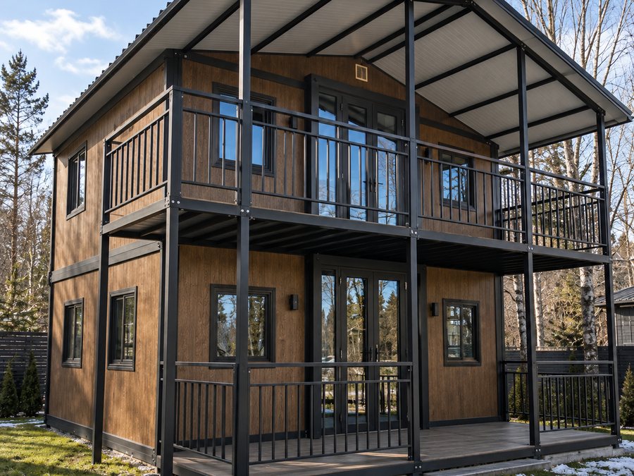 Фамилна къща Family 74 — 74 m² на два етажа